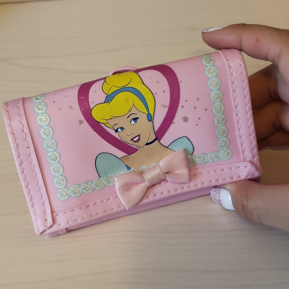 Cute Cinderella wallet for kids